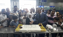 Hurghada International Airport welcomed the first flight from Beirut as a part of the operation of the new Hurghada-Beirut route Photo